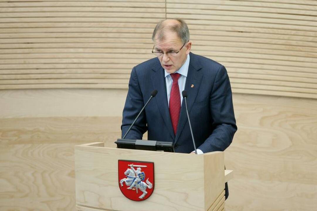URK atsakingas už užsienio politiką, o ne NSGK