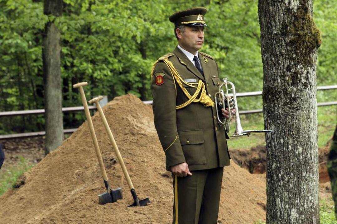Vilniuje perlaidoti vokiečių karių palaikai