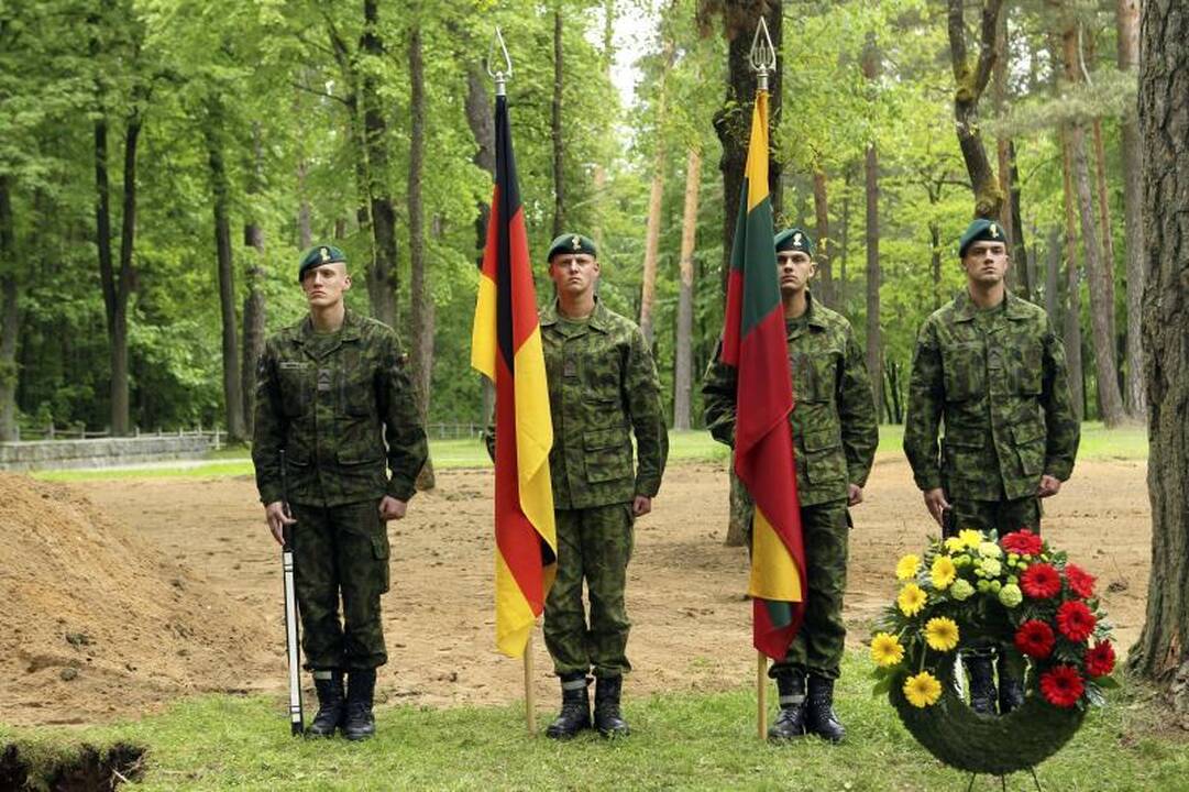 Vilniuje perlaidoti vokiečių karių palaikai