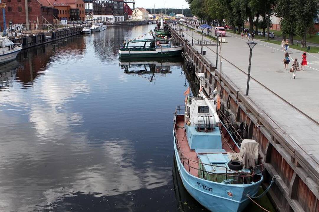 Danės krantinės kol kas liks be užtvarų