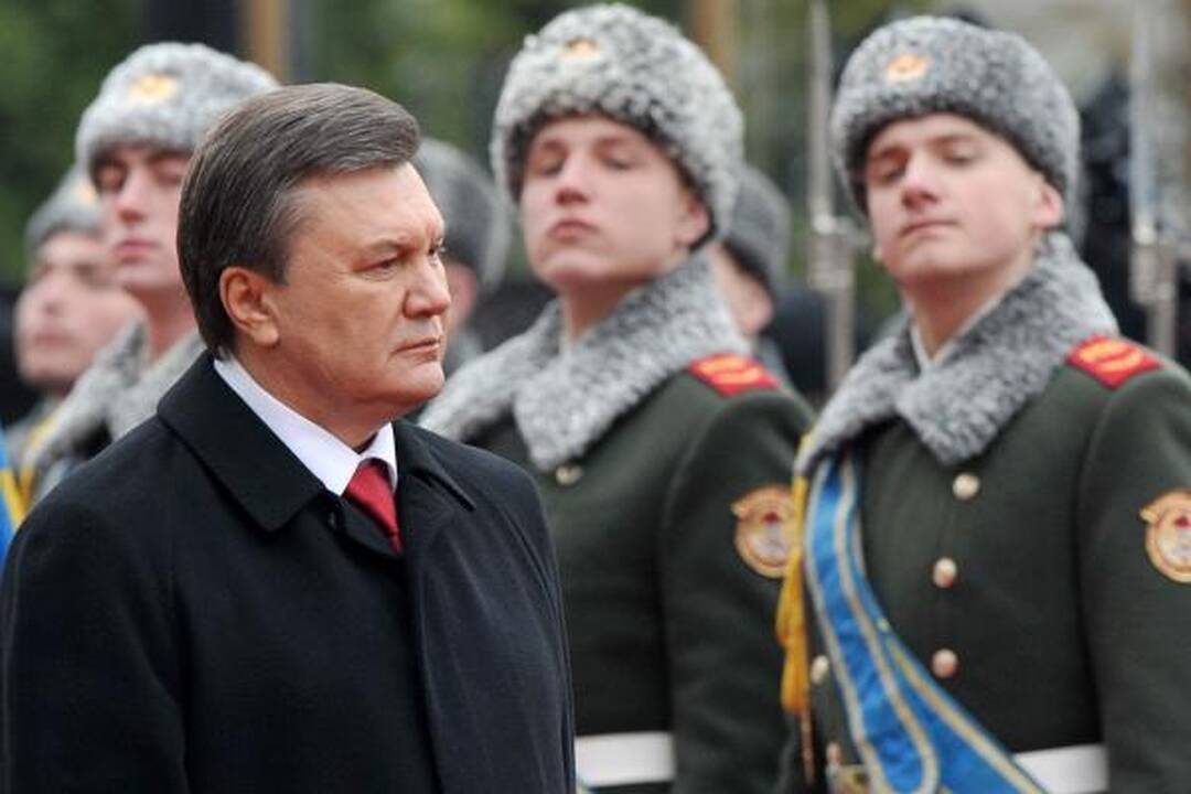 V.Janukovyčius prisaikdintas prezidentu, J.Tymošenko nesitraukia