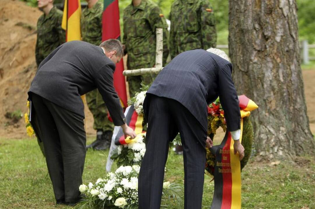 Vilniuje perlaidoti vokiečių karių palaikai