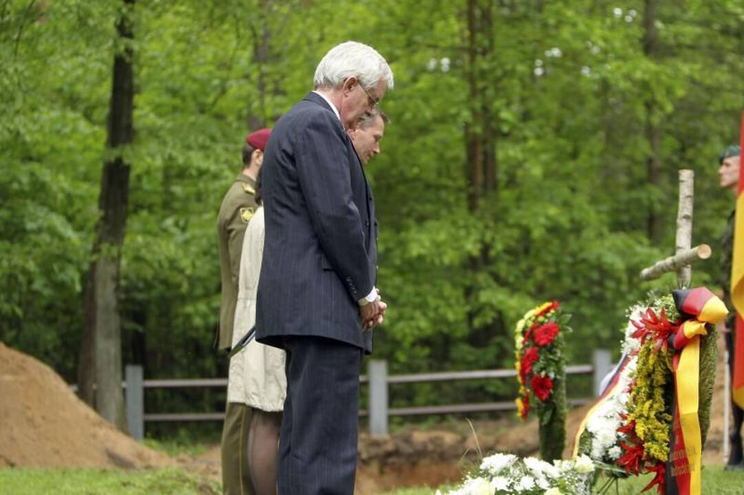 Vilniuje perlaidoti vokiečių karių palaikai