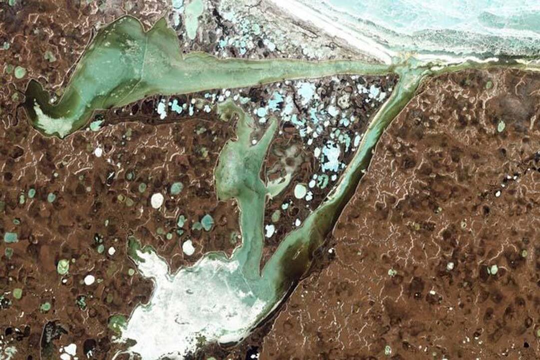 Palydovų fotografijos: Žemė iš kosmoso rugpjūtį