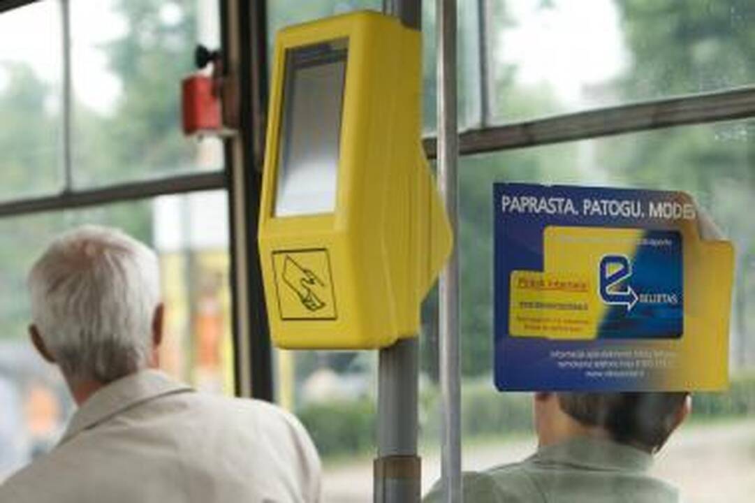 Elektroninis bilietas Klaipėdoje pradės veikti lapkritį