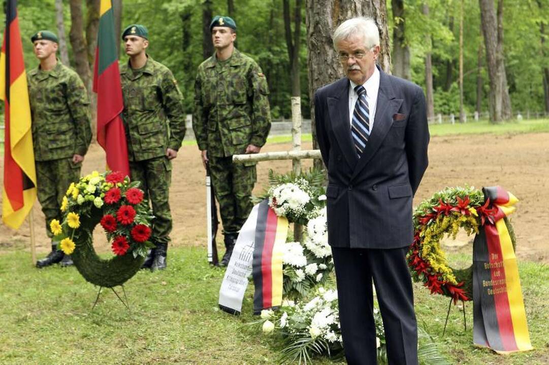 Vilniuje perlaidoti vokiečių karių palaikai