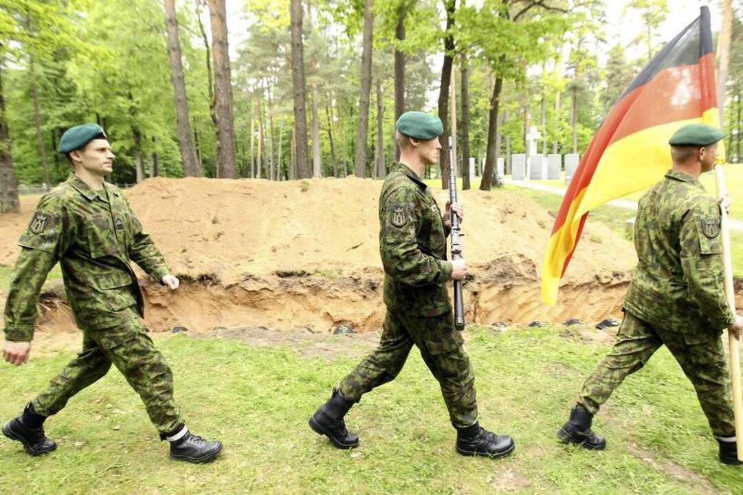 Vilniuje perlaidoti vokiečių karių palaikai