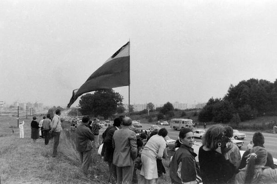 Šiemet minimas „Baltijos kelio“ dvidešimtmetis