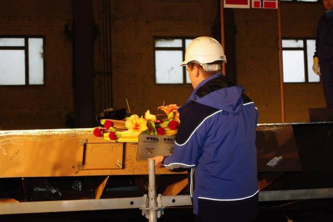 Klaipėdoje statomas aplinkos neteršiantis keltas
