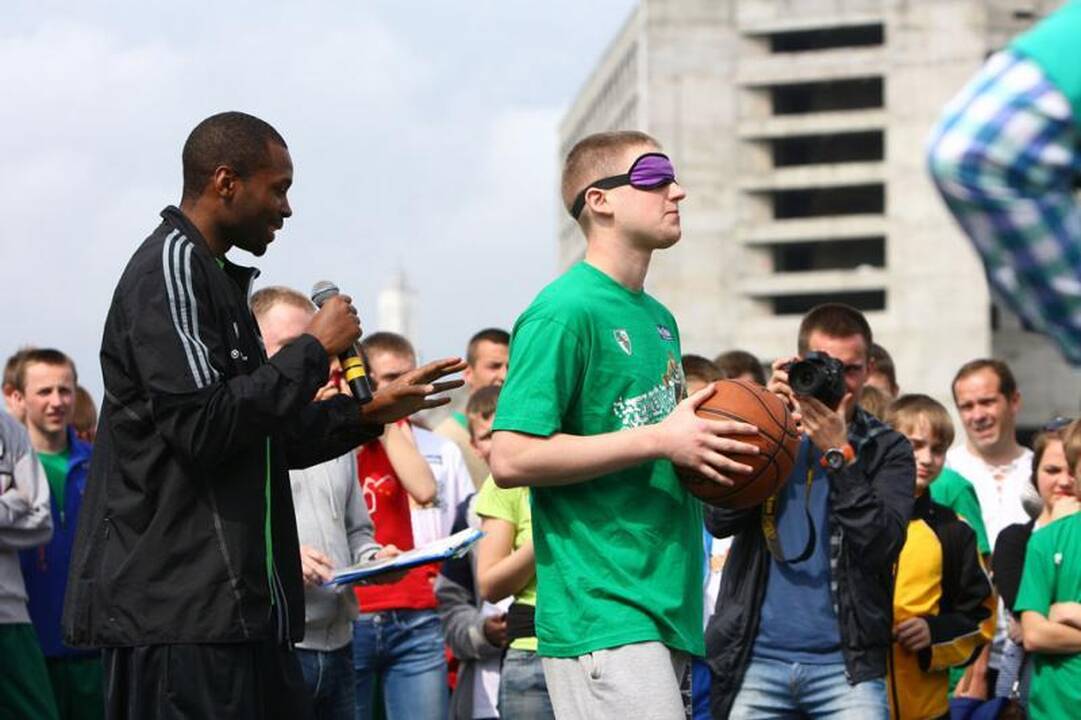 Naujieji LKL čempionai šėliojo „Žalgirio“ 3 prieš 3 turnyre