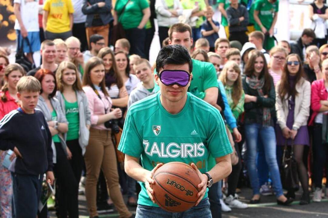 Naujieji LKL čempionai šėliojo „Žalgirio“ 3 prieš 3 turnyre