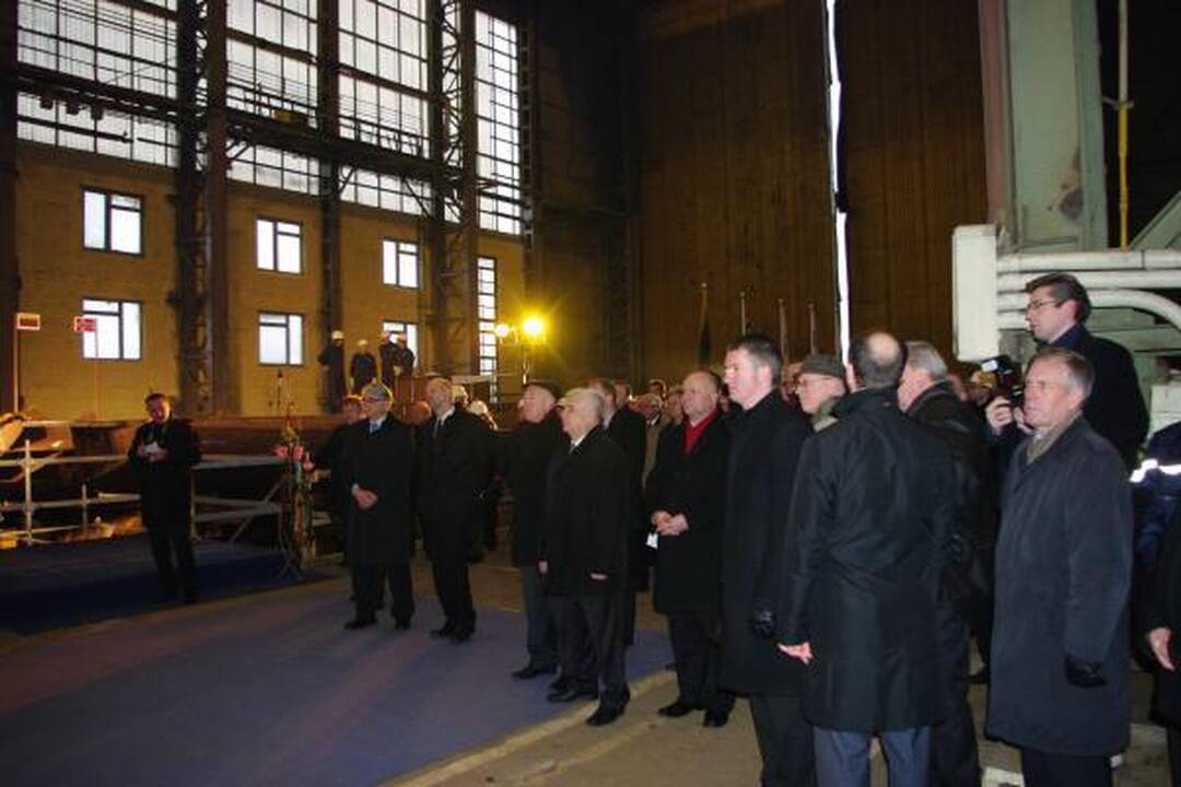 Klaipėdoje statomas aplinkos neteršiantis keltas