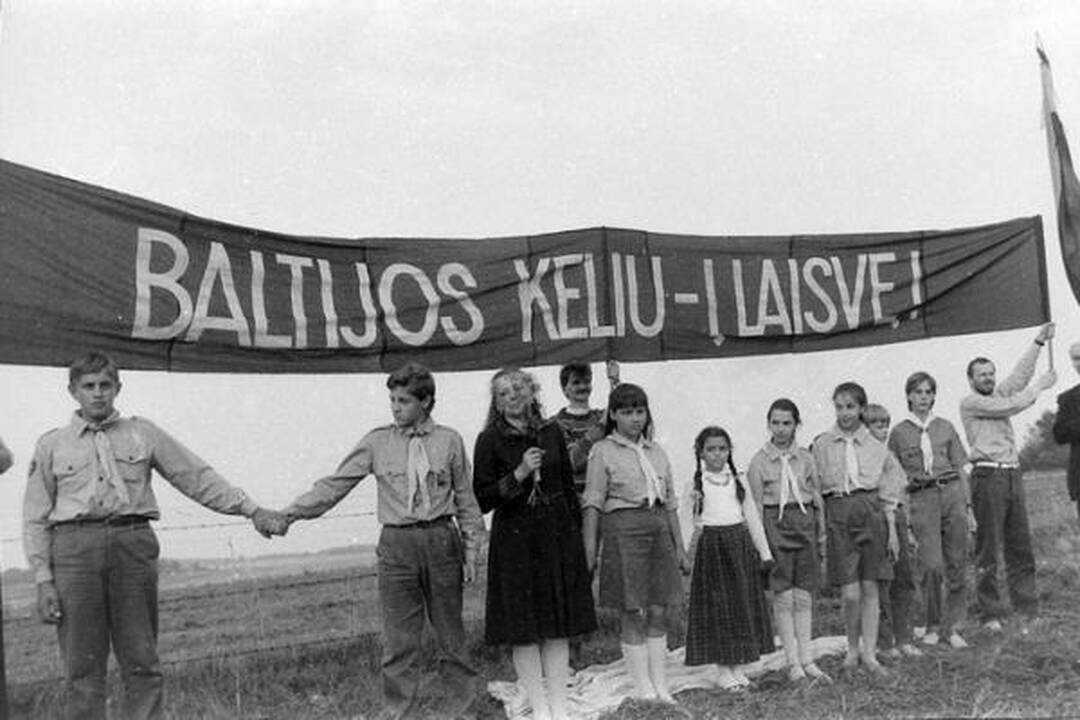 Šiemet minimas „Baltijos kelio“ dvidešimtmetis