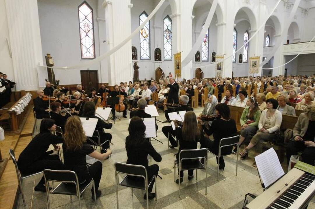 Lietuvos berniukų balsai skambėjo Klaipėdos bažnyčioje