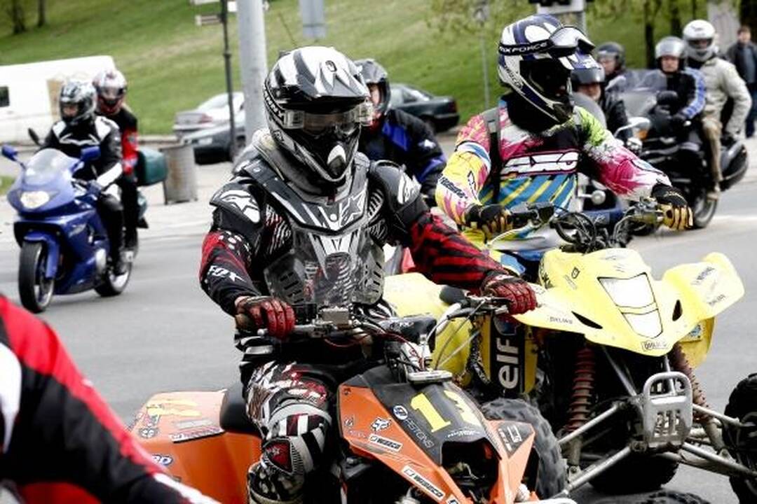 Vilniuje riaumojo tūkstančių motociklų motorai
