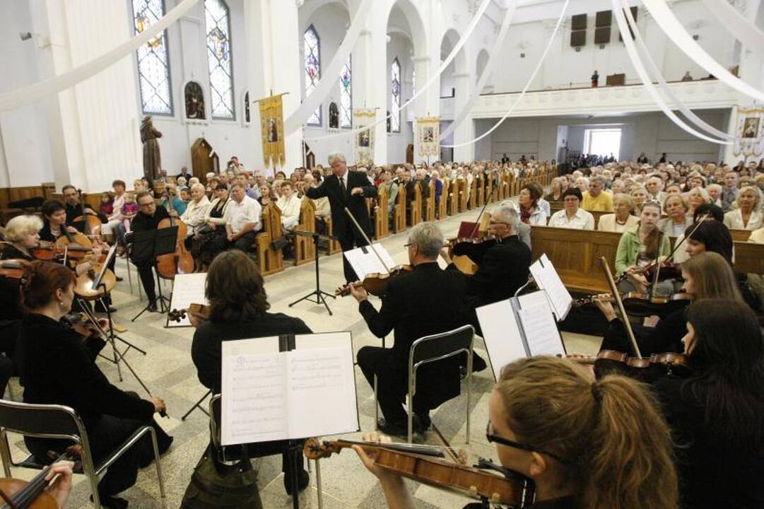 Lietuvos berniukų balsai skambėjo Klaipėdos bažnyčioje