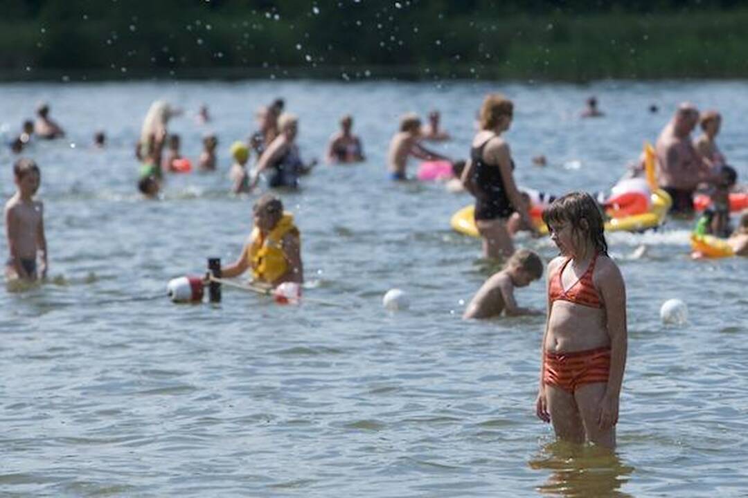 Ekspertai: iškart po liūties maudytis nepatartina