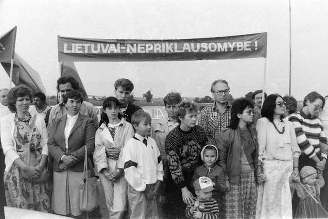 Šiemet minimas „Baltijos kelio“ dvidešimtmetis