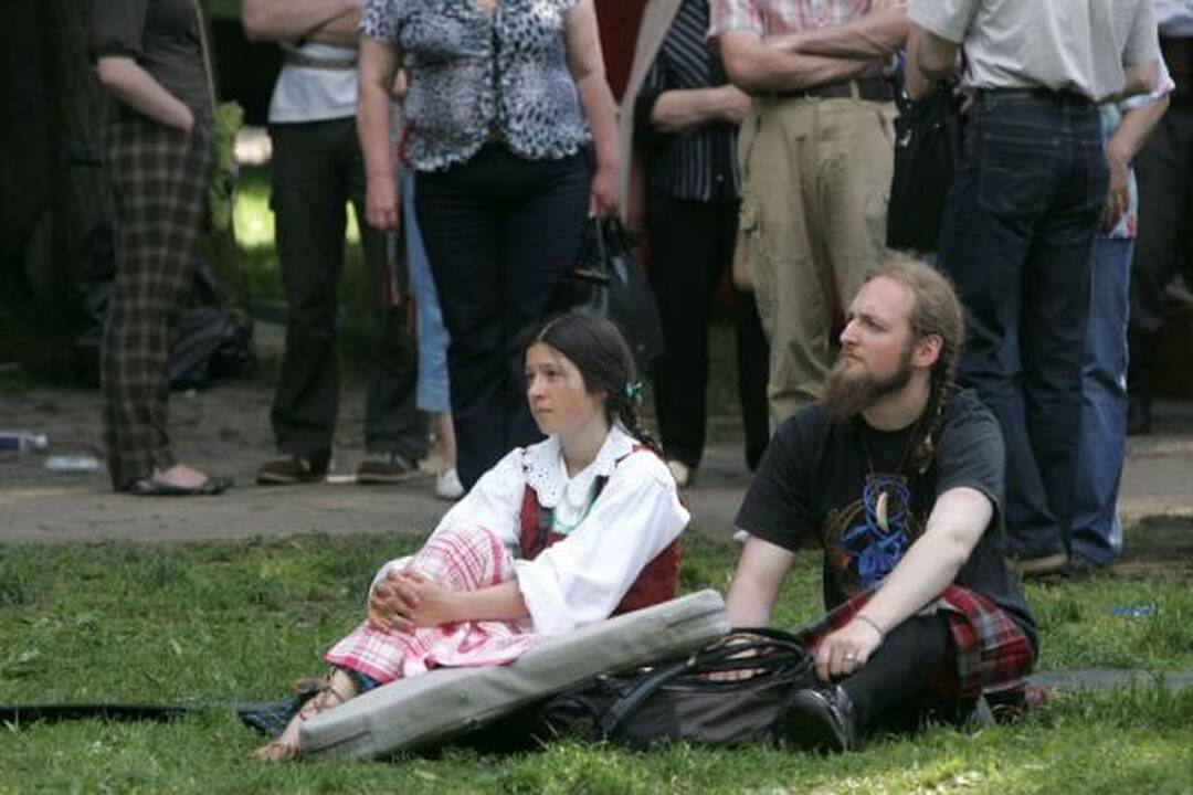 Festivalį "Skamba skamba kankliai" užpustė dulkės