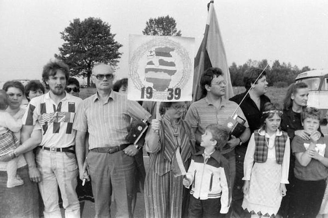 Šiemet minimas „Baltijos kelio“ dvidešimtmetis