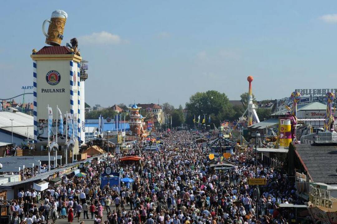 Festivalyje „Oktoberfest“ šiemet išgerta 7,5 mln. litrų alaus
