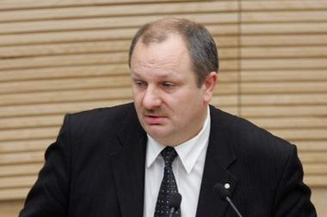 Klaipėdoje apvogta parlamentaro K.Komskio mašina