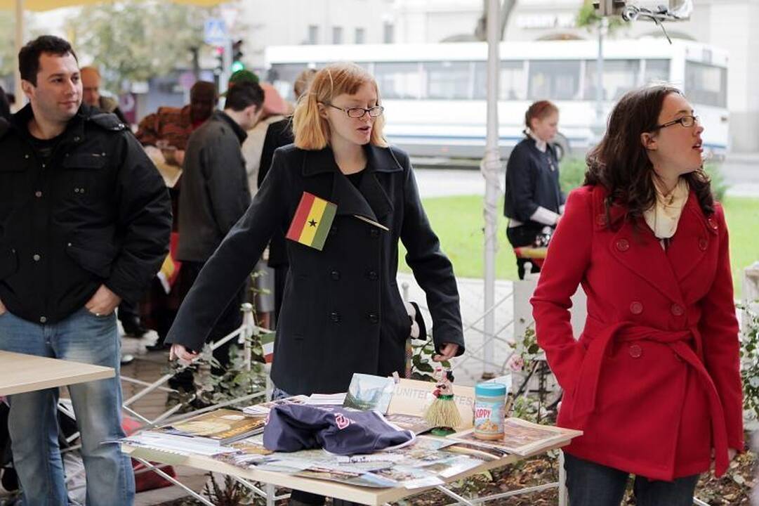 Klaipėdą nuspalvino pasaulio tautų mugė 