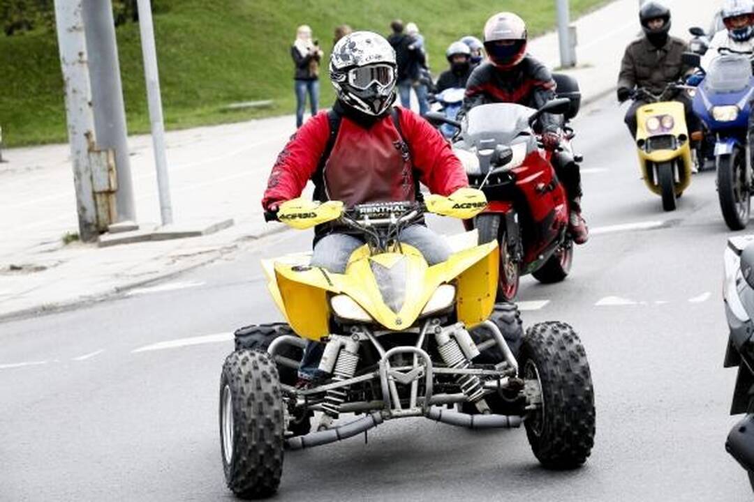 Vilniuje riaumojo tūkstančių motociklų motorai