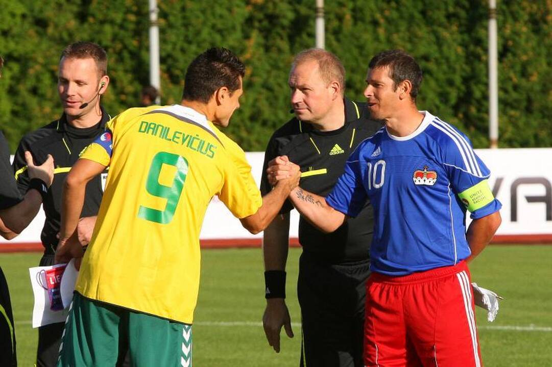 Antrąsyk veidu į purvą: Lietuva - Lichtenšteinas 0:0