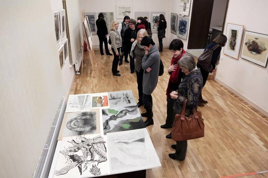 Parodoje – grafikės L.Gedvilaitės-Sakalauskienės atidėtas laikas