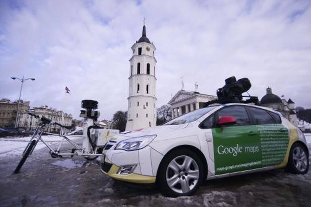Turistus vilios patobulintais žemėlapiais