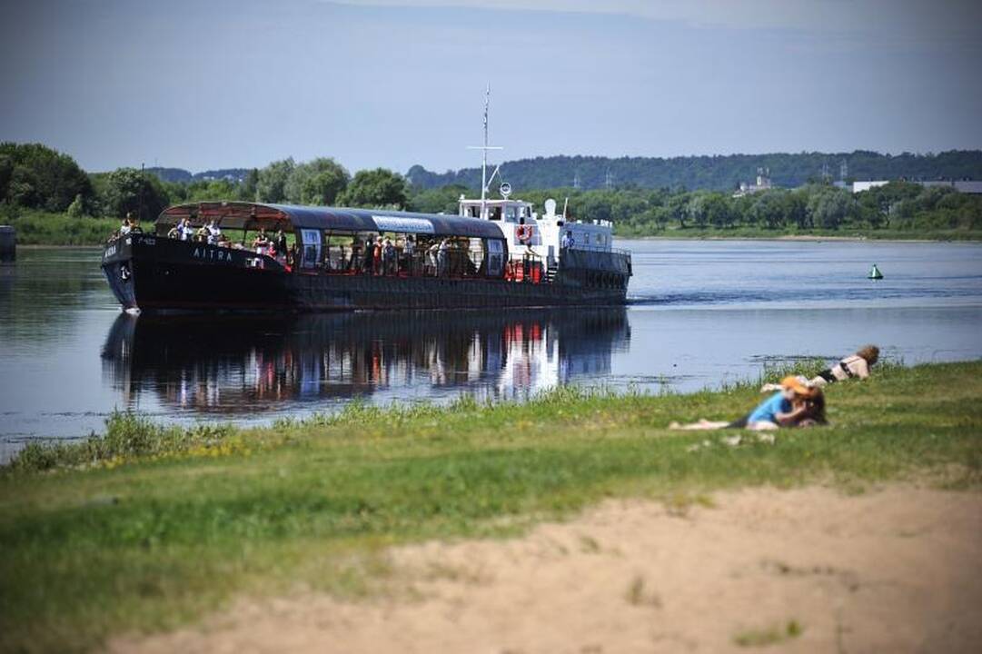 Po darbų – atgaiva               prie vandens   
