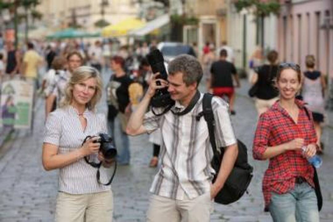 Idėja: šventės organizatoriai kvietė visus atsinešti fotoaparatus.
