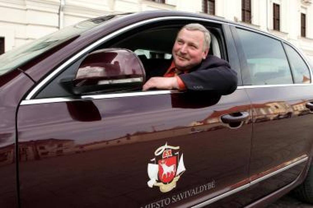 Limuzinas: "Škoda Superb" kol kas nenuvylė nei mero, nei jo vairuotojo.