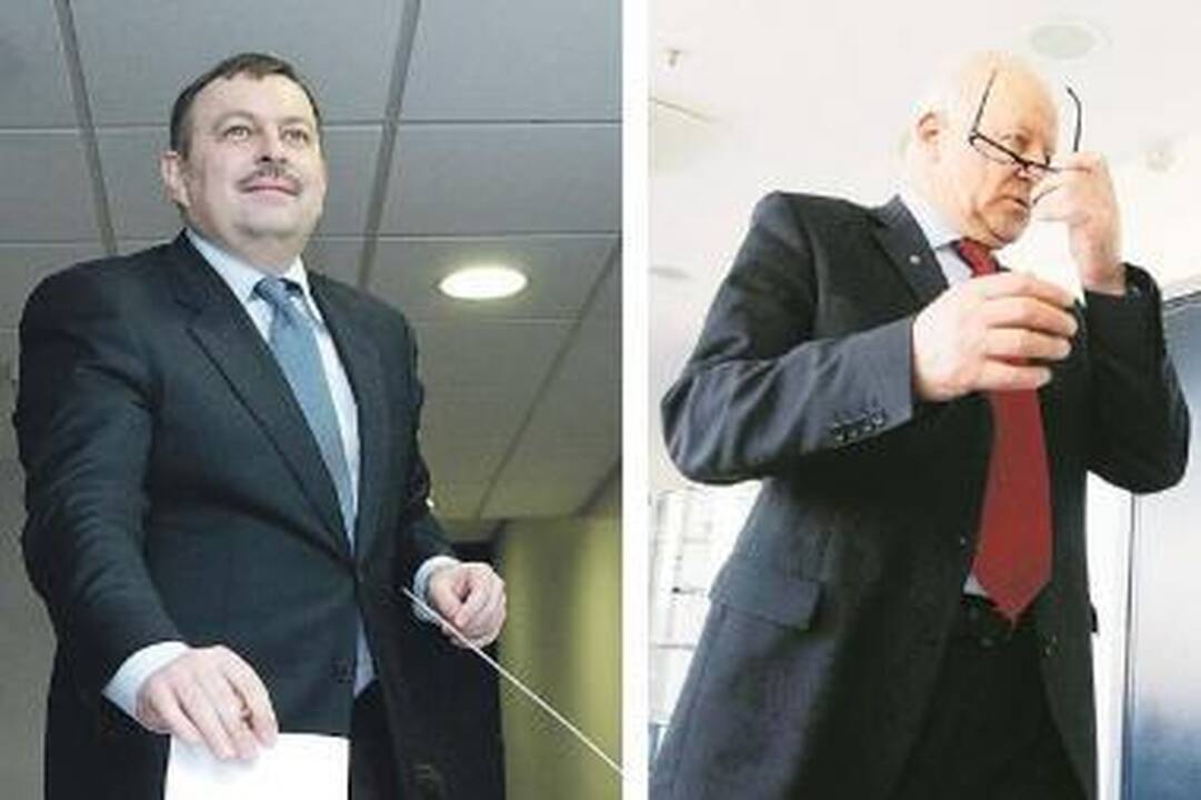 Dviese ant vienos kėdės