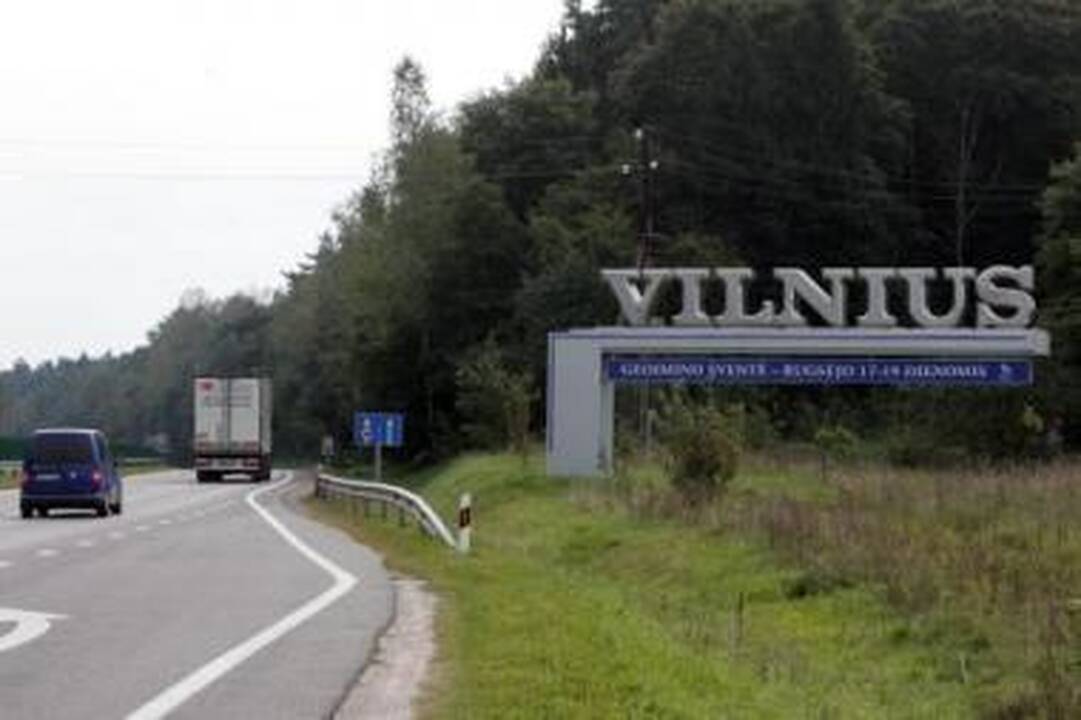 Sandoris: užrašų po miesto riboženkliu keitimas Vilniaus miestui nekainuoja.