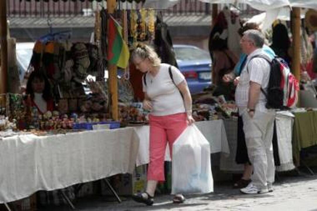Turistai į Vilnių neskuba