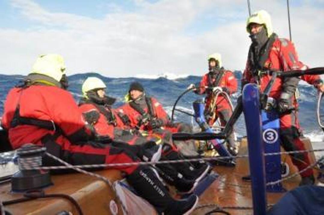 Artėja: "Ambersail" buriuotojams teks gudrauti, kad atvyktų reikiamu laiku į sutiktuves Klaipėdoje.