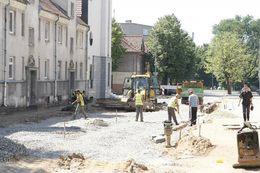 Į J.Janonio gatvę sugrįš akmenys