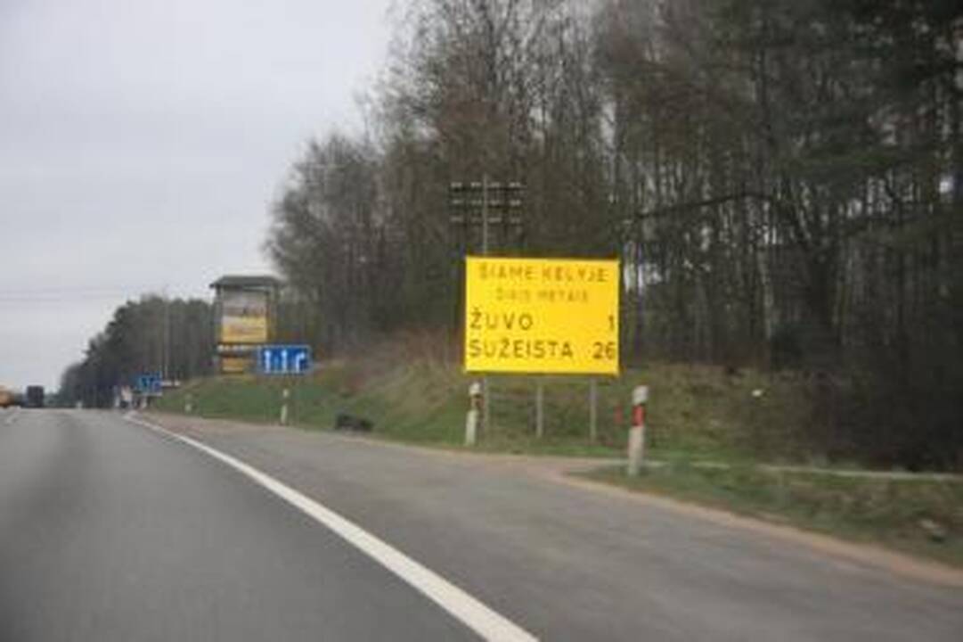 Lietuvos keliuose mažėja juodųjų dėmių