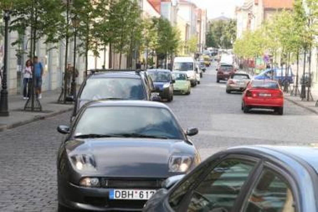 Faktas: vienas pagrindinių oro taršos mieste šaltinių – automobilių išmetamosios dujos.