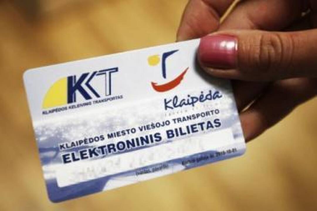 Naujovė: elektronines korteles bus galima naudoti ne tik kaip terminuotą bilietą, kaip yra dabar, bet ir papildyti vienkartiniais.