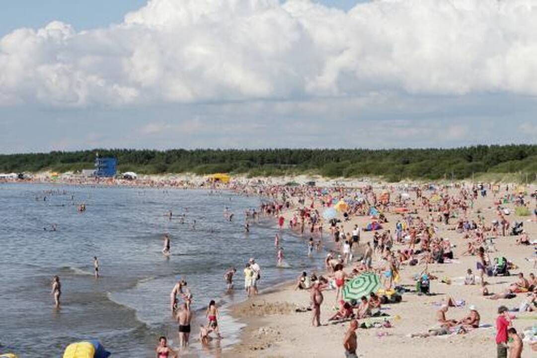 Pajūryje laukiama apgulties