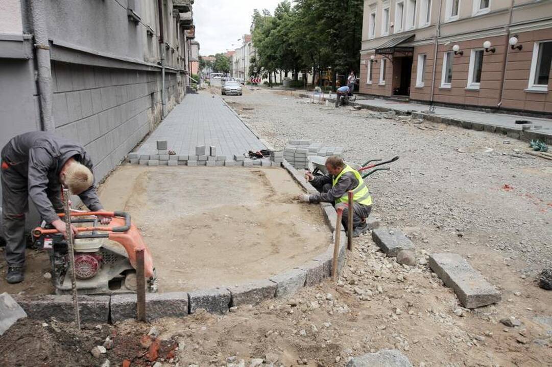 Nauja kanalizacija J.Janonio gatvėje išbandymą atlaikė