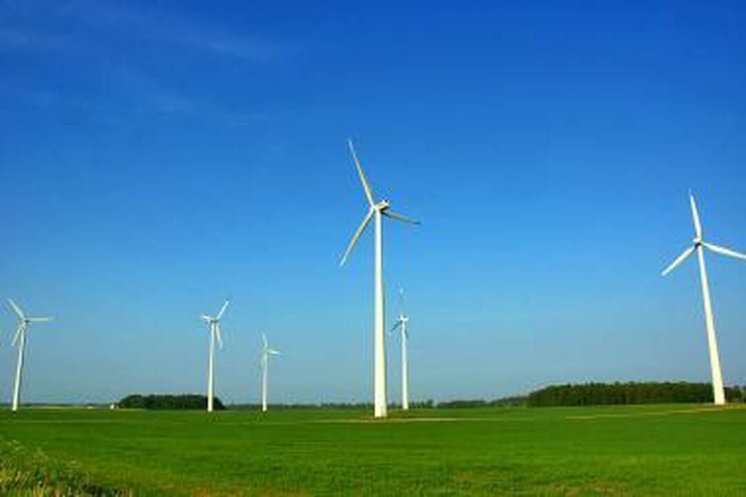 Žaliosios energijos išteklių yra