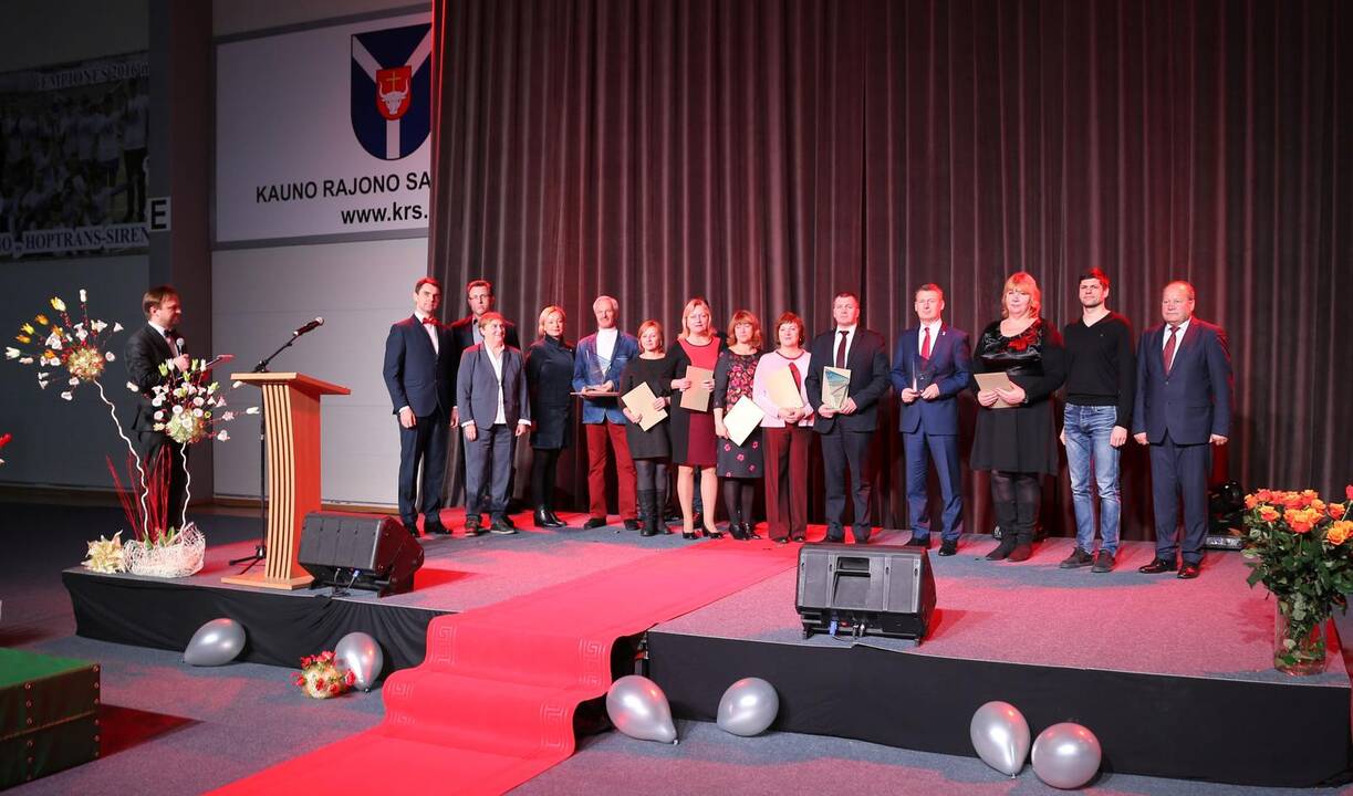 Geriausių Kauno rajono sportininkų pagerbimas