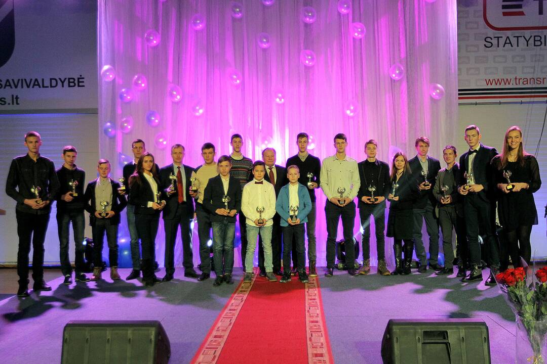 Garliavoje apdovanoti geriausi praėjusių metų Kauno rajono sportininkai.