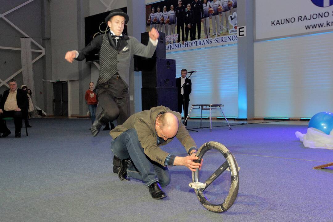 Garliavoje apdovanoti geriausi praėjusių metų Kauno rajono sportininkai.