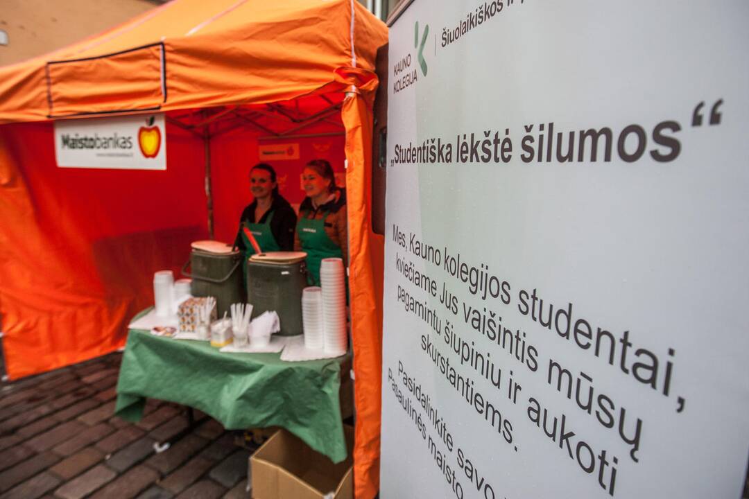Akcija "Studentiška lėkštė šilumos"