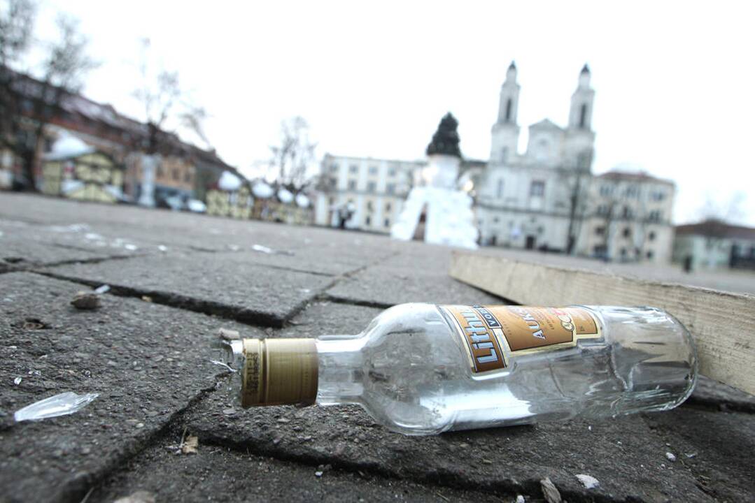 Rotušės aikštė po Naujųjų